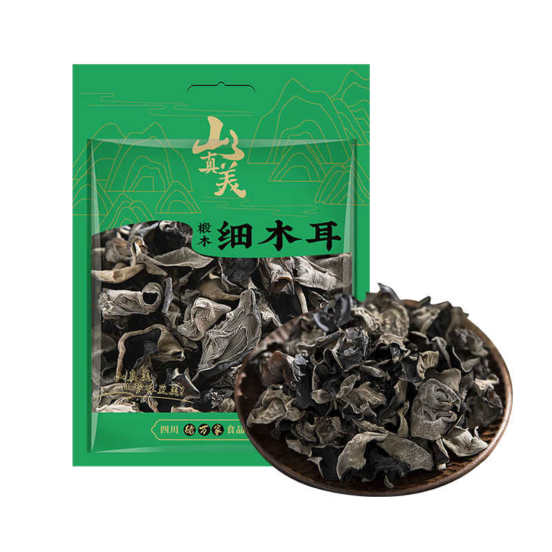 山真美椴木細木耳100g